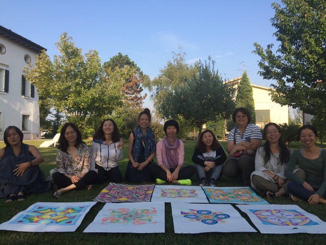 mandala pittura shanti verona corsi online individuali gruppo