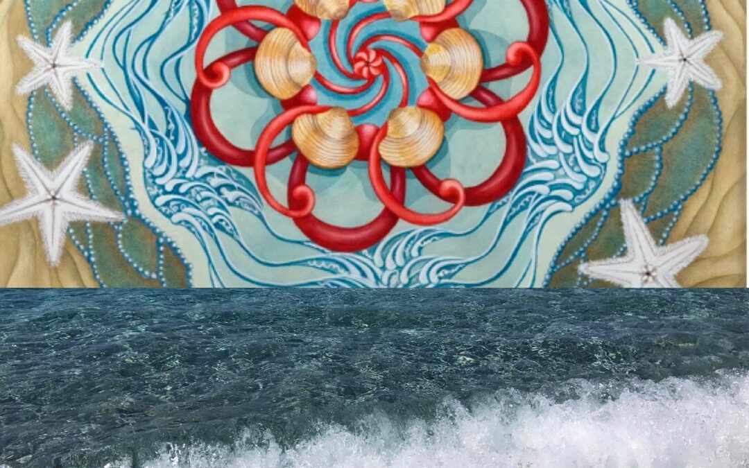 Pittura di Mandala: Dipingere le Forze Archetipiche – Iemanjà – La Forza del Mare